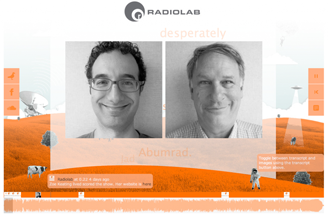 Radiolab demo screenshot